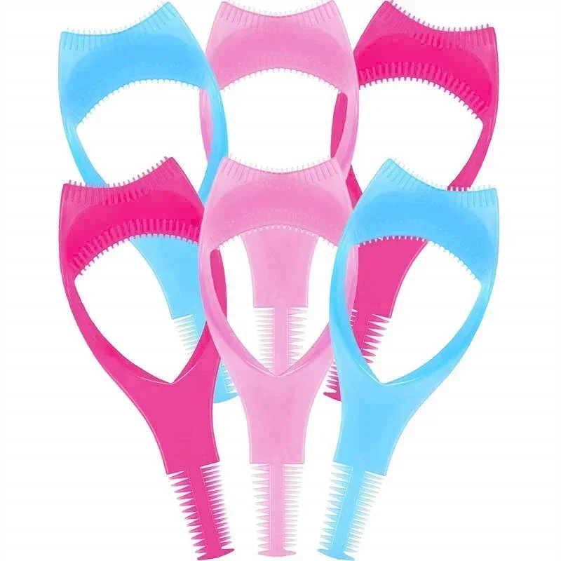 1/2pcs 3 in 1 Wimpern Werkzeuge Mascara Schild Applikator Schutz karte Wimpern Leitfaden für Schönheit Kosmetik Make-up Tool Wimpern zange