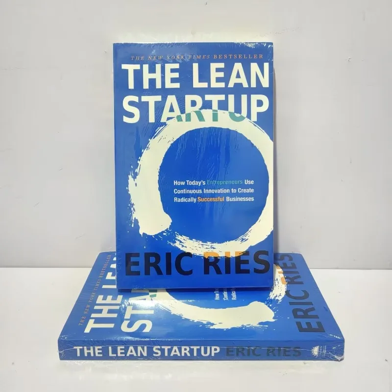 The Lean Startup von Eric Ries Growth Mindset Startups Growth Thinking Books for New Ventures Business English Guide Book Image