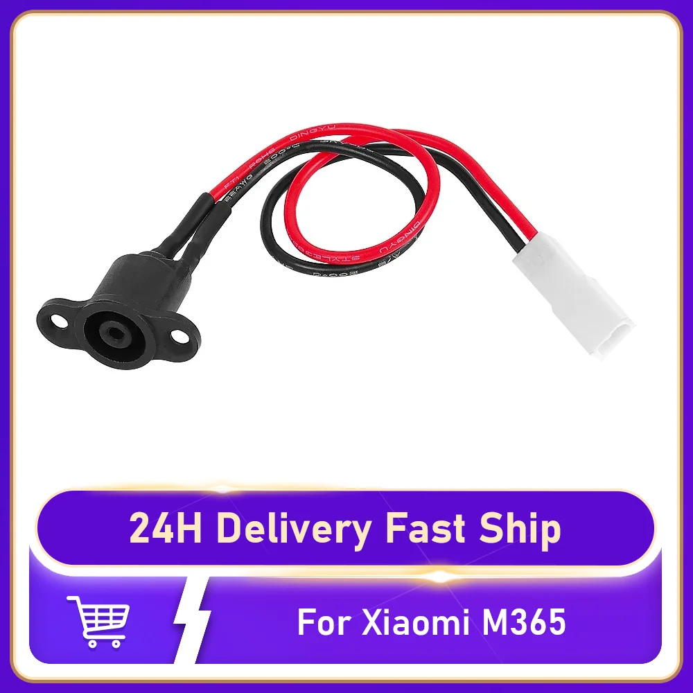 Charge Hole wasserdichte Abdeckung für Xiaomi Mijia M365 Pro Elektro roller Staubs topfen kappe mit langlebigen Ladekabel Kabel teilen Image