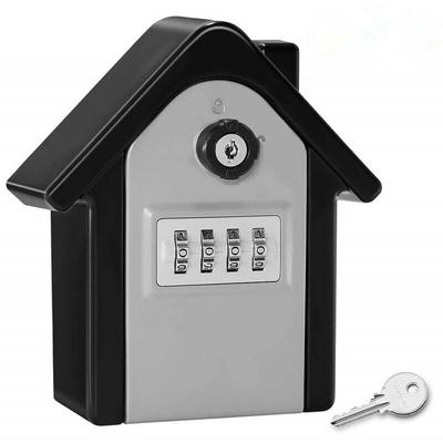 Ulisem - Wandmontierter sicherer Schlüsselkasten, Schlüsselkasten mit digitalem Code und Image