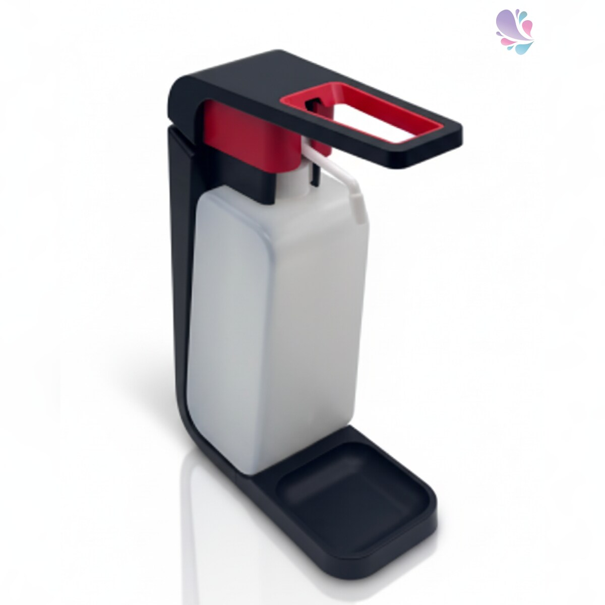 Blanc Hygienic Hebelspender für 1 Liter Seife, Desinfektion, super ergiebig, Wandmontage Image