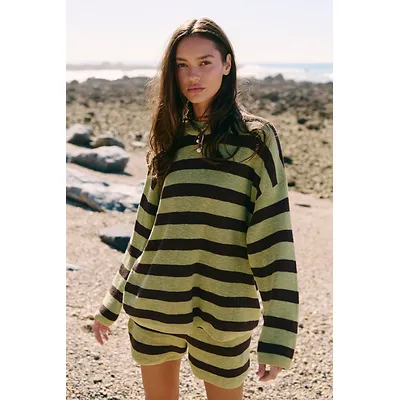 Malibu Surf Sweater Co-Ord by free-est at Free People in Nile Combo, Size: Large