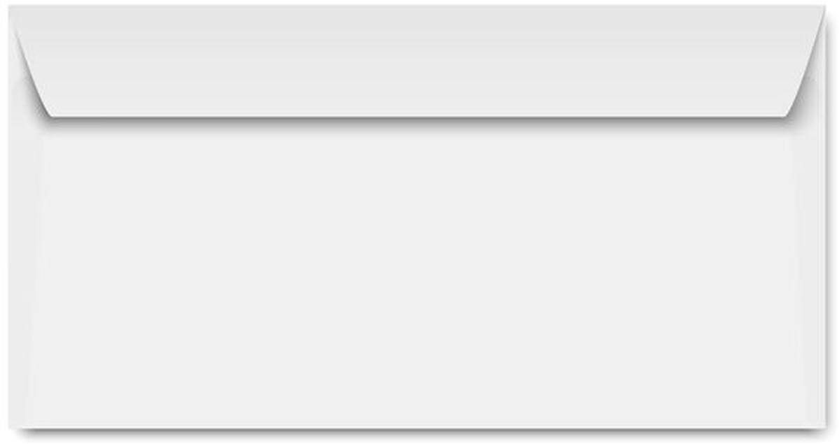 Clairefontaine Briefumschläge DINlang mit Fenster haftklebend 90g/qm weiß VE=250 Stück Image