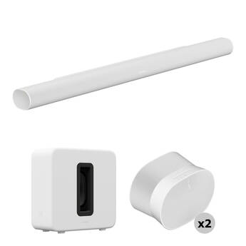 Sonos Arc Ultra Soundbar, Sub 4 Wireless Subwoofer & 2 x Era 300 Speakers Set (Wh ARCG2US1