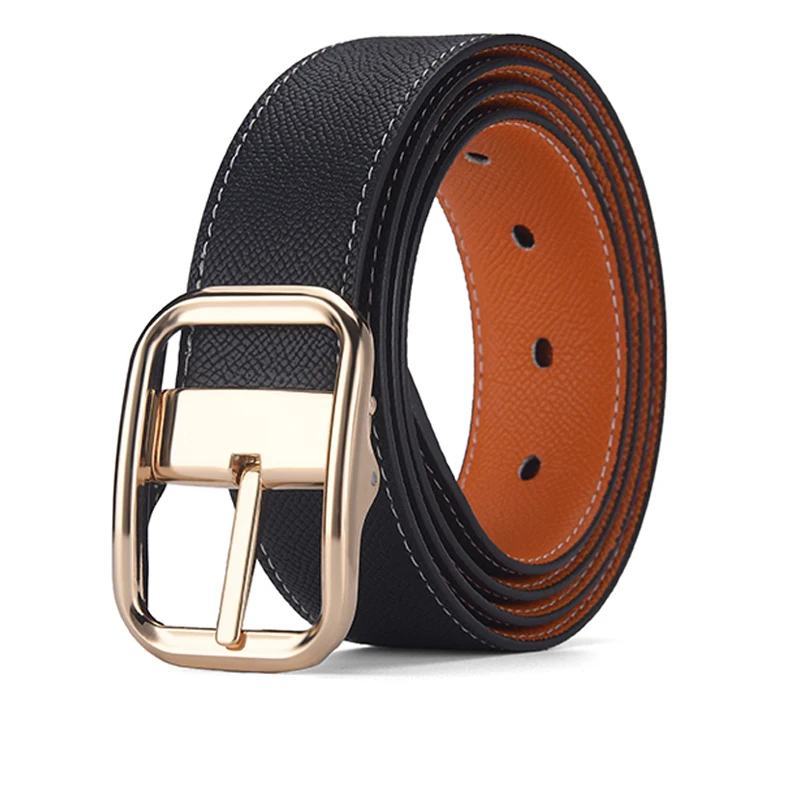 Neuer Herrengürtel, wendbares Design, modischer Jeansgürtel, Business-Anzuggürtel für Papa als Geschenk Image