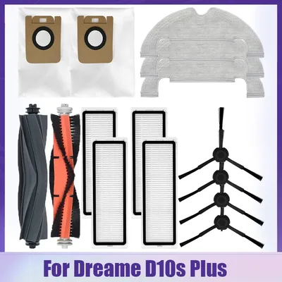 Für Dreame D10s Plus RLS3D Robotic Staubsauger Zubehör Hepa-Filter Mopp Tuch Lumpen Ersatz Staub Image