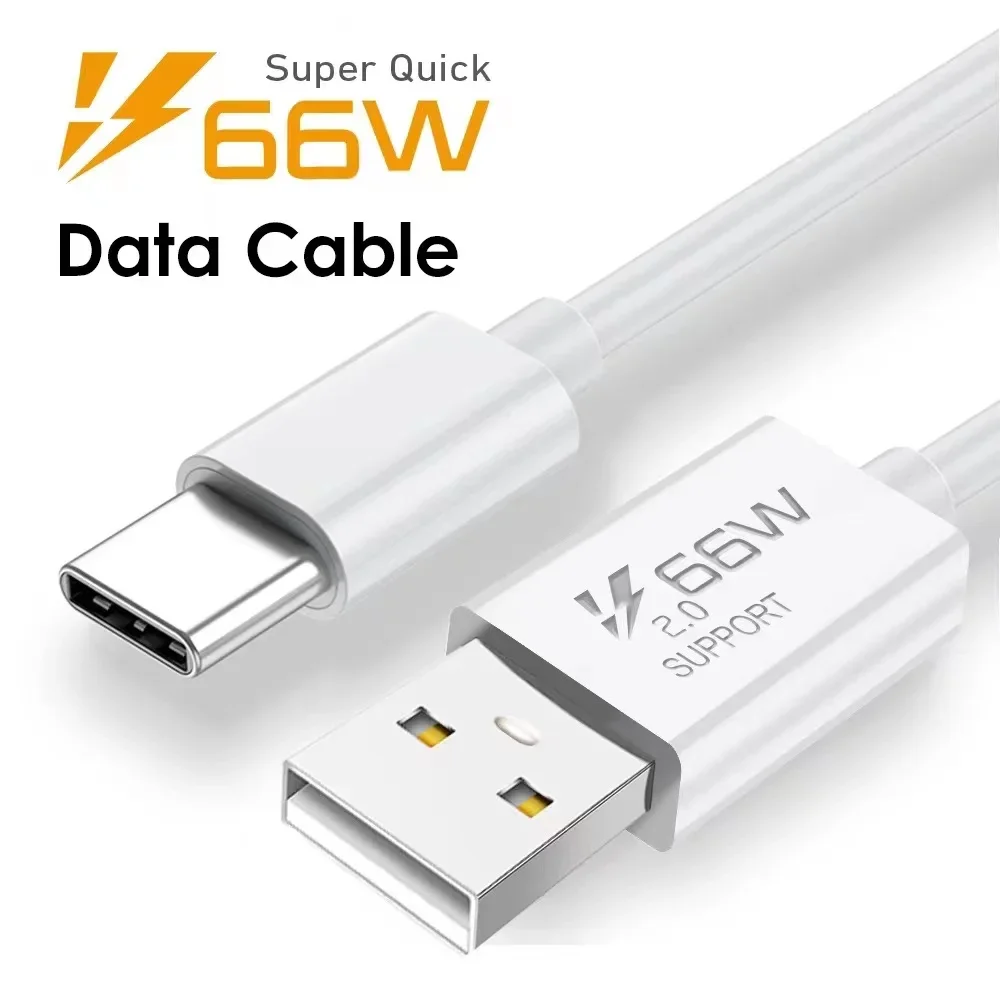 USB A bis Typ C Kabel Kabel, 66W 3a schnelles Laden langes Kabel für Android iPad externe SSD und andere USB zu Typ C Gerät Image