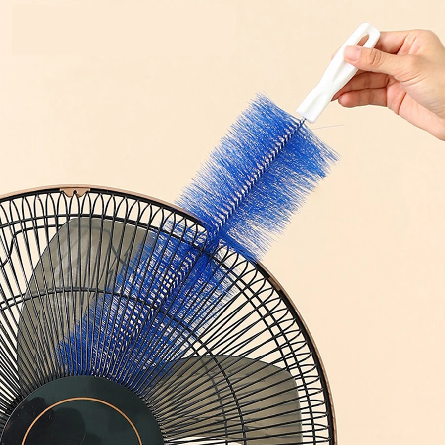 1 Packung Lüfter-Staubentfernungsbürste, Staubwedel für Siebjalousien, Kanalisations-Reinigungsbürste, biegbare und waschbare Staubentfernungsbürste für Klimaanlagen, Spinnennetz mit Mikrofaserkopf, Image