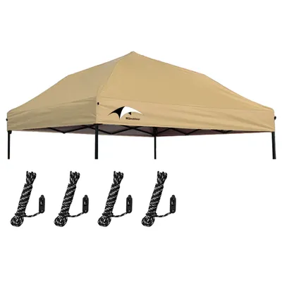 10x10 Pop-up Baldachin Zelt Top Ersatz mit Dach abdeckung mit Belüftung wasserdicht Garten terrasse Pavillon Sonnenschutz