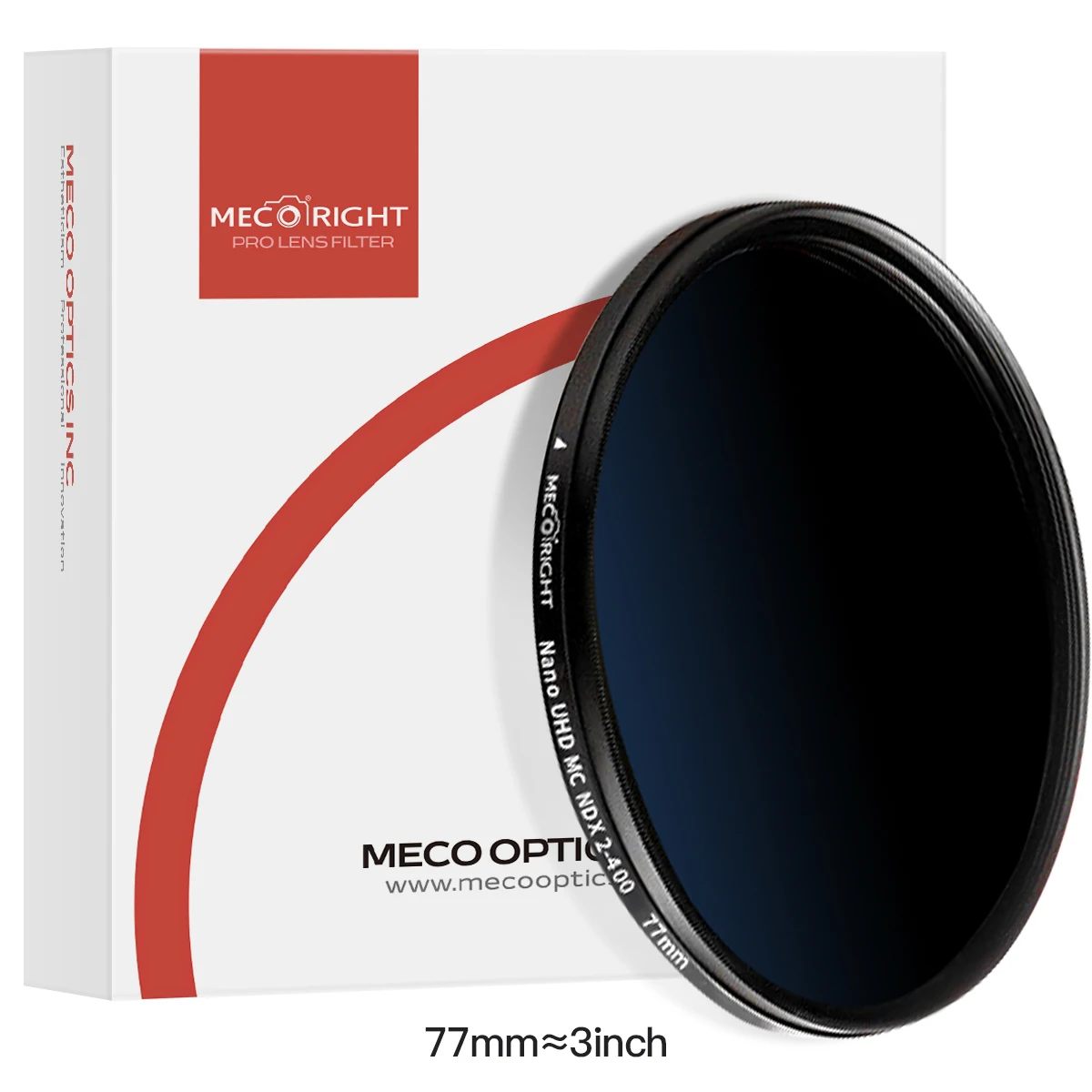 Meco right mc ND2-400 filter variable 16-100 neutrale Dichte für Canon Sony Nikon Fuji Kamera objektiv 49 58 67 72 77 82mm nd1000 Image