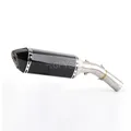 Per Triumph Street Triple 675 2013 a 2017 Street Triple 675 R 13-17 scarico moto Slip-on Escape con