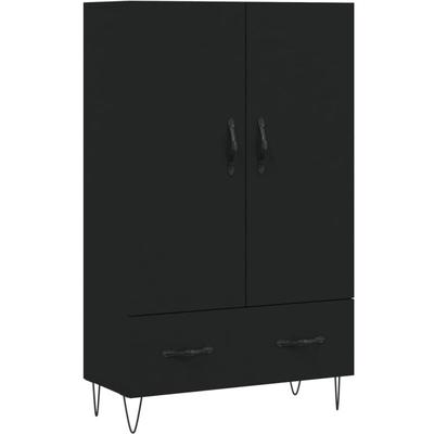 Highboard Schwarz 69,5x31x115 cm Holzwerkstoff vidaXL