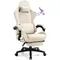 Gaming Chair, Computer Chair with Footrest Gaming Chair, Reclining Gaming Chair with Linkage