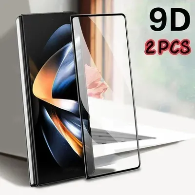 2Pcs Full Cover Clear HD 9H Tempered Glass For Samsung Galaxy Z Fold 6 5 4 3 2 W24 W23 W22 W21