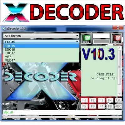 Nuovo XDecoder 10.3 con Keygen DTC Remover DTC OFF elimina Software disabilita errore di rimozione