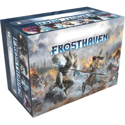 Games Frosthaven Board Game Ages 14+ 1-4 Players 30 Minutes Playing Time Per Player