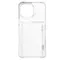 Clear Cell Phone Case Cell Phone Back Cover With Card Slot Anti-Scratch Phone Protector Protective