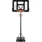 Outdoor Portable Basketball Hoop Goal Court System 4.2-10ft Adjustable Height 44 Inch Shatterproof