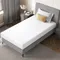 8 Inch Twin Mattress Cooling Gel Memory Foam Mattress, Green Tea Mattress for Fresher Sleep, Medium