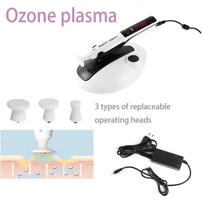 Portable ozone plasma pen for anti-aging eye fatigue relief eyelid lifting comfortable plasma