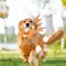 Plush Dogs Chew Toy Cartoon Stuffed Toys For Dogs Squeaky Pet Toy For Puppy Teething Interactive