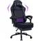 400LBS Gaming Chair with Footrest Massage Gaming Chair Memory Foam Adjustable Tilt Back Angle Gaming