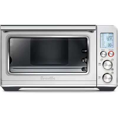 Convection Countertop Oven, Air Fryer Toaster Oven Combo, Brushed Stainless Steel