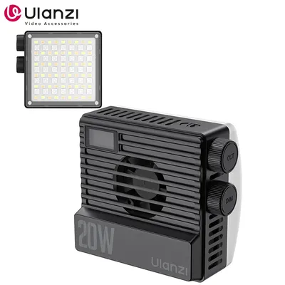 Ulanzi LE20 20W RGB Pocket Light CRI 95+ 2500K-9000K Dimmable Photography LED Video Light for DSLR Camera Vlog Livestreaming
