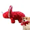 Squeaky Dog Toys Soft Plush Dog Toys Cute Dinosaur Plush Toy Funny Dog Accessories For Puppies Small