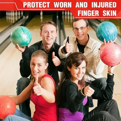 Bowling Wrist Brace Right Glove Bowling Thumb Saver Protector 2x Bowling Glove Thumb Sock Bowling