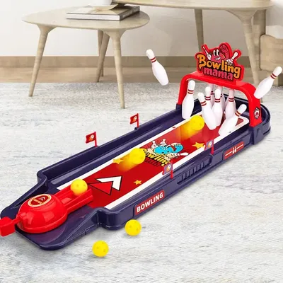 Toddler Bowling Set Bowling Game Funny Desk Decor Small Bowling Set Table Games For Men Women