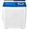 Portable Washing Machine Twin Tub 26 Lbs Capacity, 18 Lbs 8 Lbs Spinner, Compact Control Knobs Timer