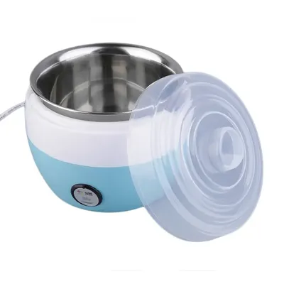 Electric Yogurt Maker with Multifunction, Automatic Plastic/Stainless Steel Liner, Mini Home Yogurt