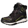 Winterboots MUSTANG SHOES, Kinder, Gr. 29, schwarz (schwarz komb), Lederimitat, sportlich, Schuhe, Winterstiefelette, Snowboots mit Schnellverschluss und TEX