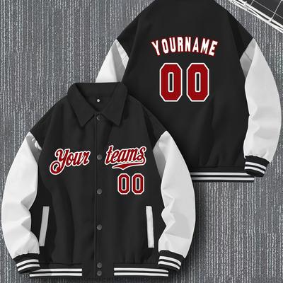 TEMU Trendy Casual Sports Hot Multi-print Thickened Baseball Uniform