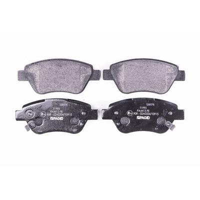 HELLA Bremsbelagsatz, Scheibenbremse vorne rechts links für VAUXHALL PROTON OPEL 95521571 PW891172 PC351110 8DB 355 015-