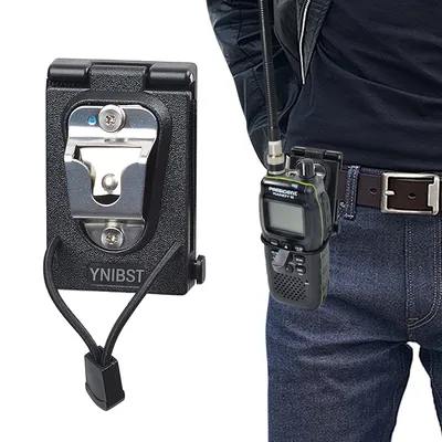 Handheld CB Radio/CB Lautsprecher Mikrofon Gürtelclip, Taktisches Radio Holster, Duty Belt, Polizei Strafverfolgung Walkie Talkie Halter