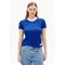KARDAA T-SHIRT - Frauen Slim Fit T-Shirt - blau (Größe: S)
