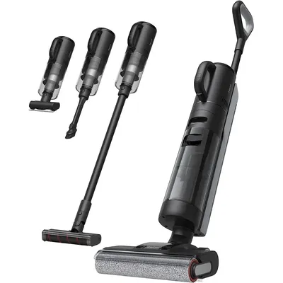 Original Dreame H12 Pro Plus Mix Smart Wet Dry Vacuum Floor Cleaner Mop Combo 4-in-1 Cordless Vacuum with Hot Air Drying 16000pa
