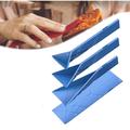 Cucchiaio dosatore piatto 3 in 1, cucchiaio dosatore poligonale piatto, utensili da cucina multifunzione pieghevoli, cucchiaio da cucina, ingredienti liquidi da forno