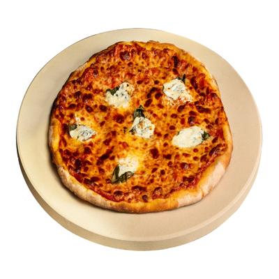Honey Can Do International 16" Round Pizza Stone - Beige
