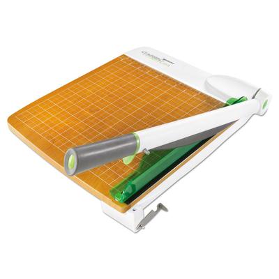 Westcott CarboTitanium Guillotine Paper Trimmer, 30 Sheets, 18" Cut Length, Metal/Wood Composite Base, 18 x 28 (ACM16875) Each Westcott® Trimmer Board