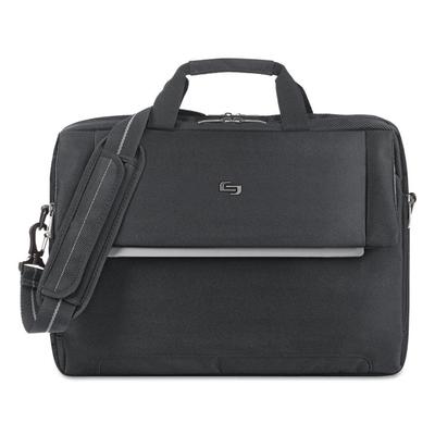 Solo Urban Briefcase, Fits Devices Up to 17.3", Polyester, 16.5 x 3 x 11, Black (USLLVL3304) Each SOLO® Cases