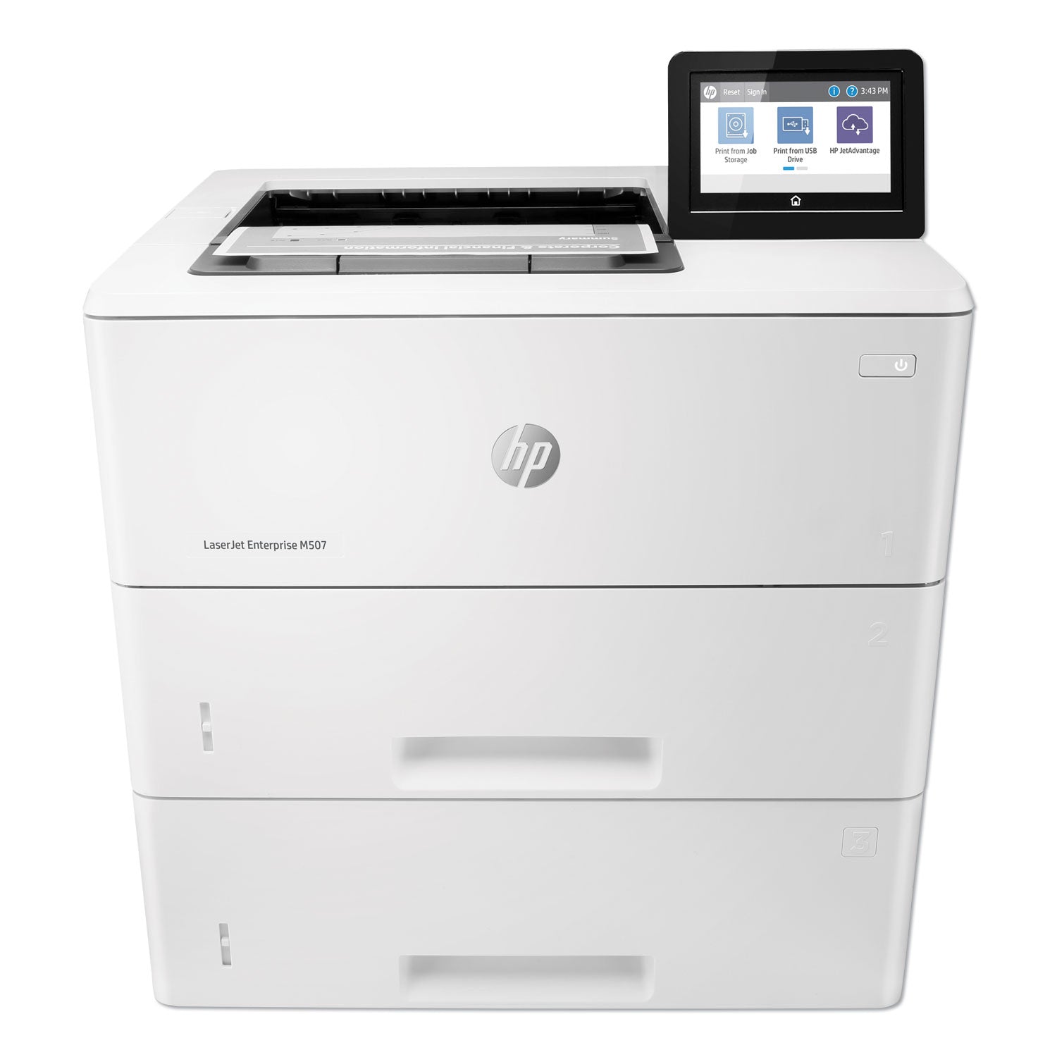 HP LaserJet Enterprise M507x Laser Printer (HEW1PV88A) Each Laser Printers