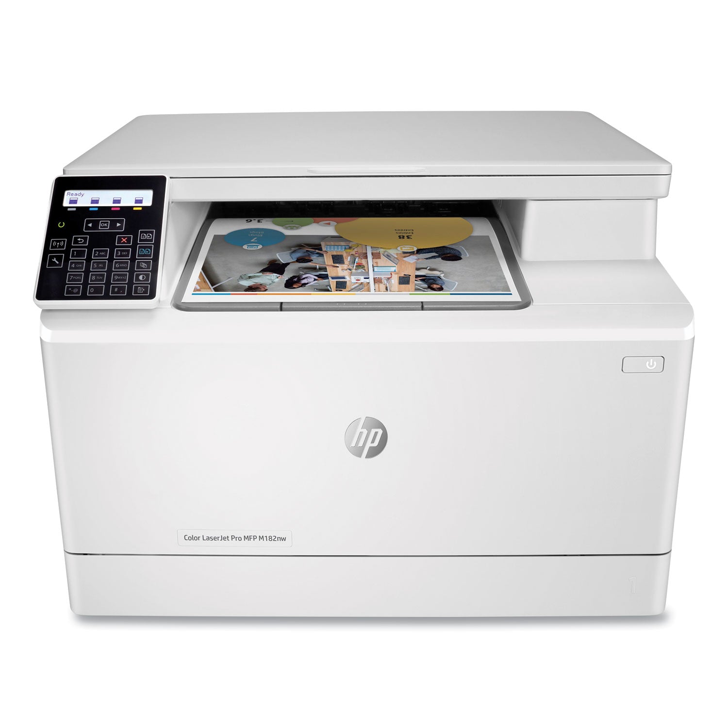 HP Color LaserJet Pro MFP M182nw Wireless Multifunction Laser Printer, Copy/Print/Scan (HEW7KW55A) Each Copier/Fax/Multifunction Machines