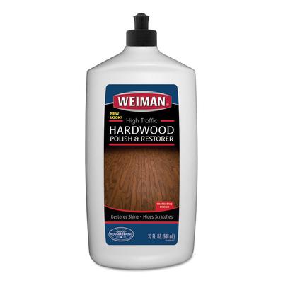 WEIMAN High Traffic Hardwood Polish and Restorer, 32 oz Squeeze Bottle (WMN523EA) Each WEIMAN® Furniture Cleaners