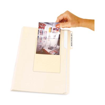 C-Line Peel and Stick Photo Holders, 4.38 x 6.5, Clear, 10/Pack (CLI70346) Pack of 10 C-Line® Photo Albums