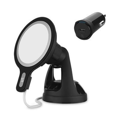 Scosche MagicMount MSC Window/Dash Car Phone Holder Mount Kit for iPhone 12, Black (SOSMSHWDPD20SP) Scosche® Mobile Device Accessories