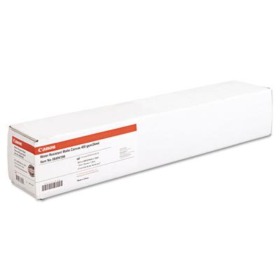 Canon Water Resistant Matte Canvas Paper Roll, 24 mil, 24" x 40 ft, Matte White (CNM0849V39604) Each Canon® Photo Paper