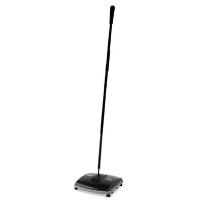 Rubbermaid Commercial Floor and Carpet Sweeper, 44" Handle, Black/Gray (RCP421288BLA) Each Rubbermaid® Commercial Sweepers